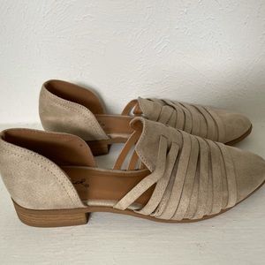 Qupid slip on flats